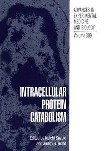 Cover image for Intracellular Protein Catabolism