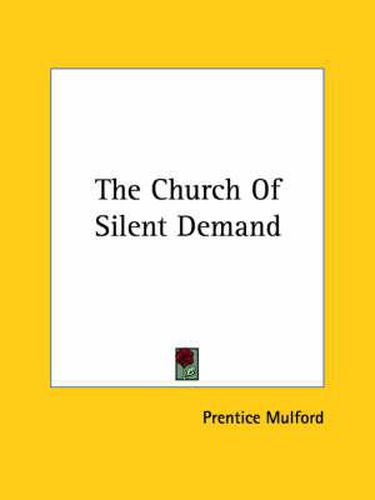 Cover image for The Church of Silent Demand