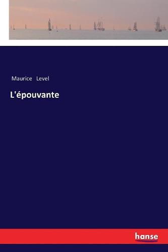 Cover image for L'epouvante