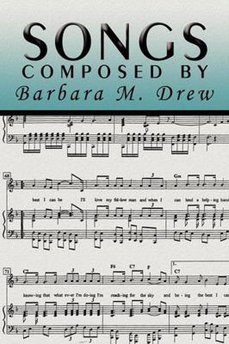 Cover image for Songs Composed by Barbara M. Drew