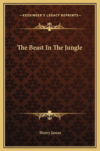 Cover image for The Beast in the Jungle