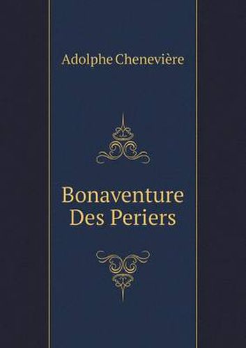 Cover image for Bonaventure Des Periers