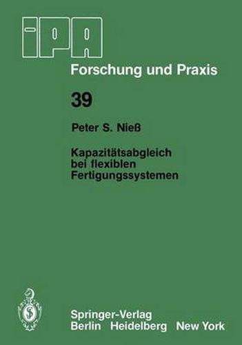 Cover image for Kapazitatsabgleich bei flexiblen Fertigungssystemen