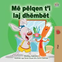 Cover image for I Love to Brush My Teeth (Albanian Book for Kids)