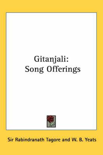 Cover image for Gitanjali: Song Offerings