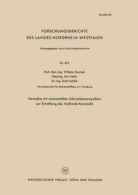 Cover image for Versuche Mit Ummantelten Schraubenpropellern Zur Ermittlung Der Massstab-Kennzahl