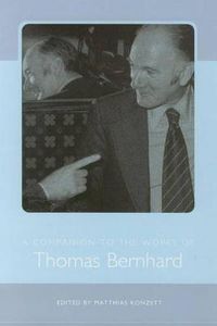 Cover image for A Companion to the Works of Thomas Bernhard