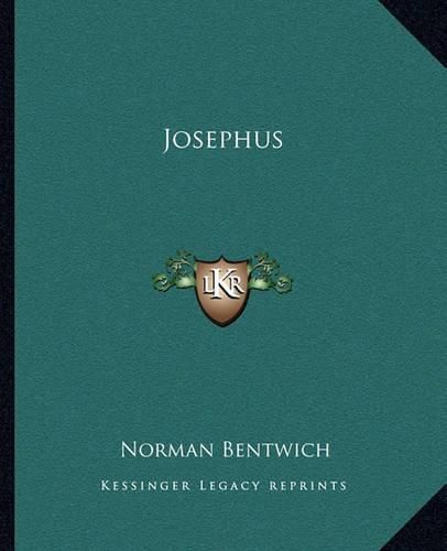 Cover image for Josephus