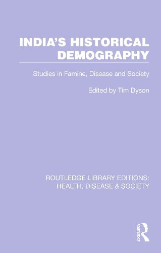 Cover image for India's Historical Demography