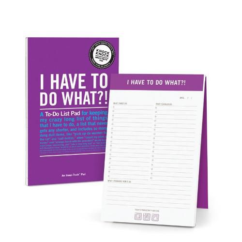 Cover image for I Have to Do What?! Inner-Truth Pad