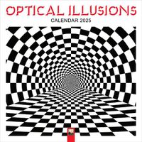 Cover image for Optical Illusions Wall Calendar 2025 (Art Calendar)
