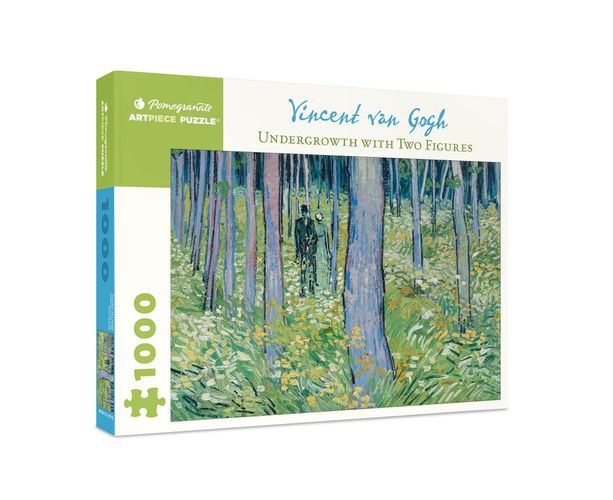 Cover image for Vincent Van Gogh Undergrowth With Two Figures 1000 Piece Jigsaw Puzzle