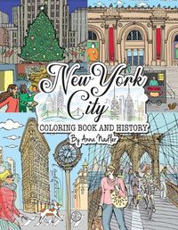 Cover image for New York City Coloring Book & History