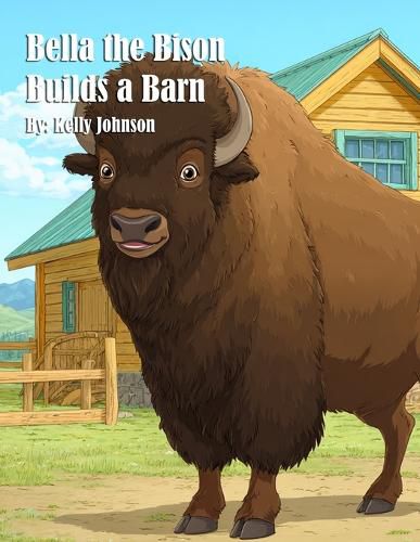 Cover image for Bella the Bison Builds a Barn