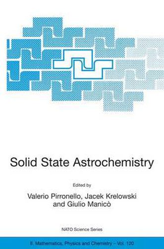 Cover image for Solid State Astrochemistry
