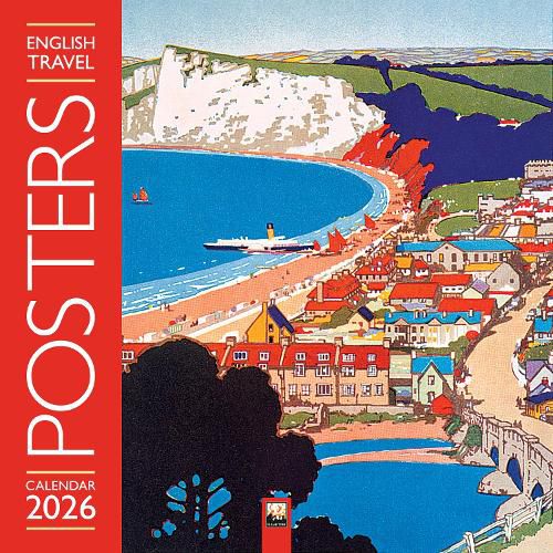 Cover image for English Travel Posters Wall Calendar 2026 (Art Calendar)