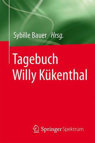 Cover image for Tagebuch Willy Kukenthal