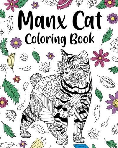 Cover image for Manx Cat Coloring Book