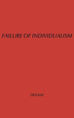 Cover image for Failure Individualism