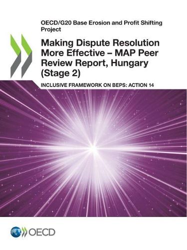 Cover image for Making dispute resolution more effective: MAP peer review report, Hungary (Stage 2), inclusive framework on BEPs, Action 14