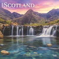 Cover image for Scotland 2025 12 X 24 Inch Monthly Square Wall Calendar Plastic-Free Browntrout UK United Kingdom Scenic