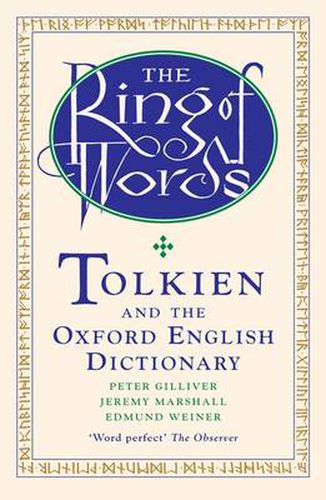 Cover image for The Ring of Words: Tolkien and the Oxford English Dictionary