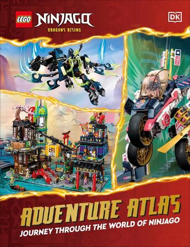 Cover image for LEGO Ninjago Dragons Rising Adventure Atlas