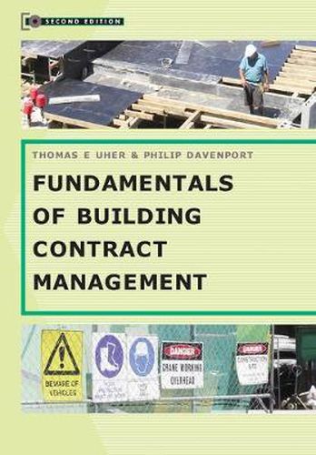 Cover image for Fundamentals of Building Contract Management