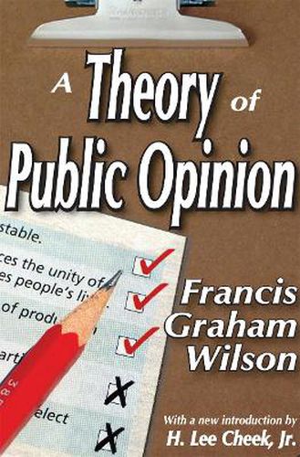 Cover image for A Theory of Public Opinion