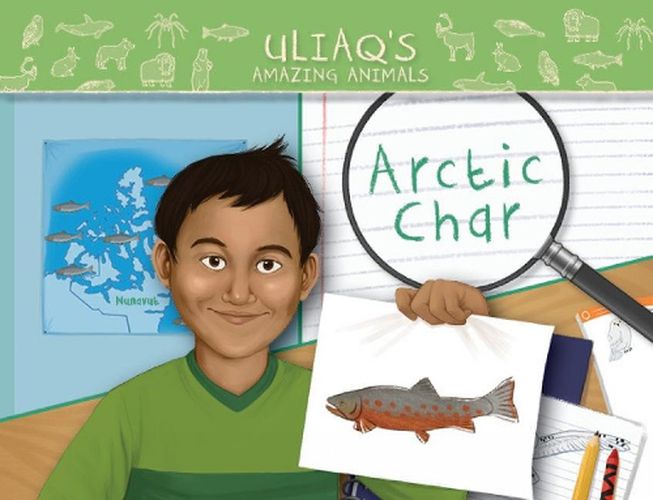 Cover image for Uliaq's Amazing Animals: Arctic Char: English Edition