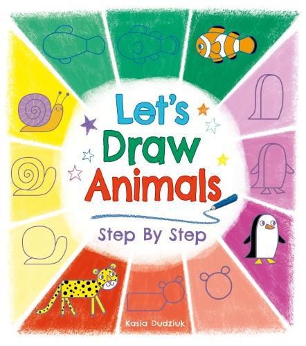 Cover image for Let's Draw Animals Step by Step