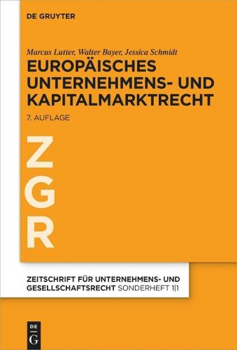 Cover image for Europaeisches Unternehmens- Und Kapitalmarktrecht