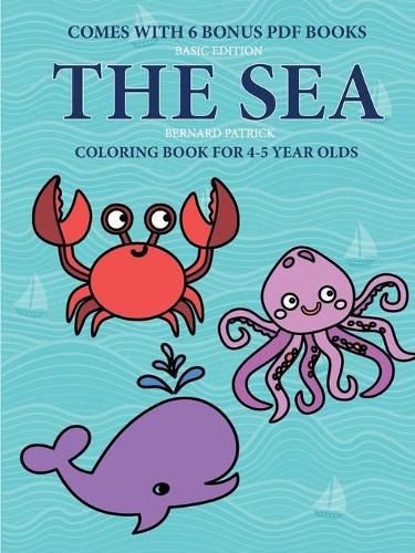 Cover image for Coloring Book for 4-5 Year Olds (Sea Life)