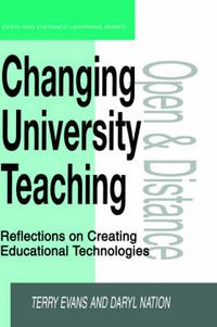 Cover image for Changing University Teaching: Reflections on Creating Educational Technologies