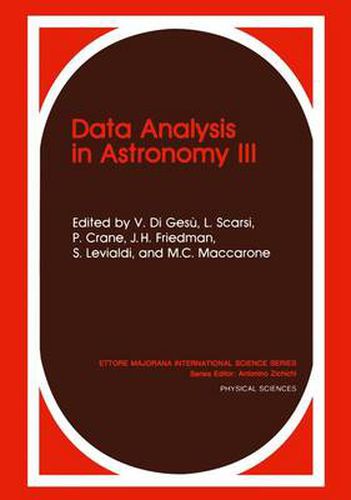 Cover image for Data Analysis in Astronomy III