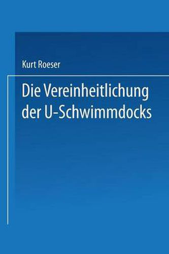 Cover image for Die Vereinheitlichung Der &#8852;-Schwimmdocks