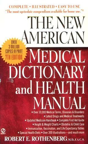 Cover image for The New American Medical Dictionary and Health Manual