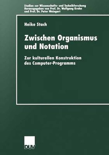 Cover image for Zwischen Organismus und Notation