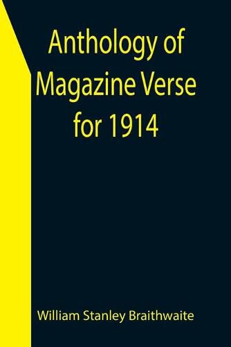 Cover image for Anthology of Magazine Verse for 1914