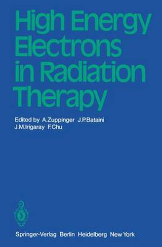 Cover image for High Energy Electrons in Radiation Therapy