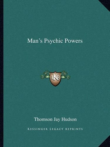 Cover image for Man's Psychic Powers