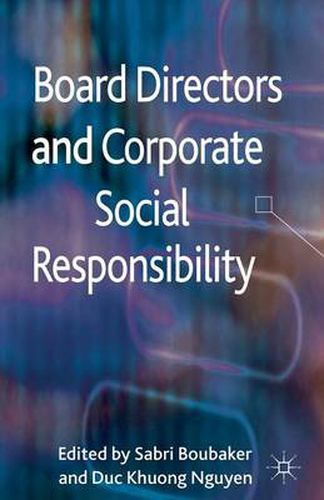 Cover image for Board Directors and Corporate Social Responsibility