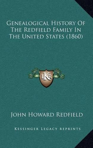 Genealogical History of the Redfield Family in the United States (1860)