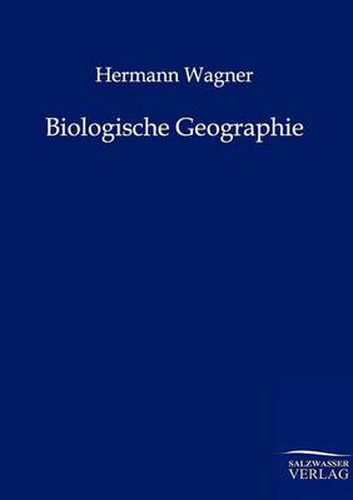 Cover image for Biologische Geographie