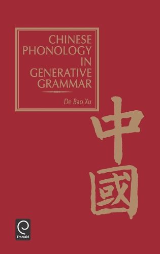 Cover image for Chinese Phonology in Generative Grammar