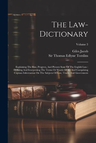 Cover image for The Law-dictionary