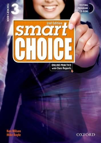 Cover image for Smart Choice: Level 3: Teacher's Book with Testing Program CD-ROM