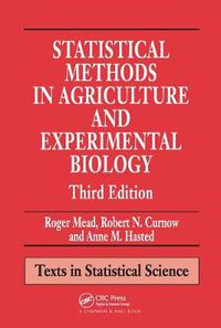 Cover image for Statistical Methods in Agriculture and Experimental Biology