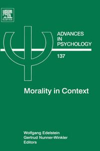 Cover image for Morality in Context