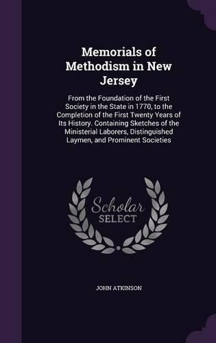 Cover image for Memorials of Methodism in New Jersey